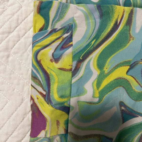 Biker shorts, multicolor, stretch, pockets - Picture 5 of 5